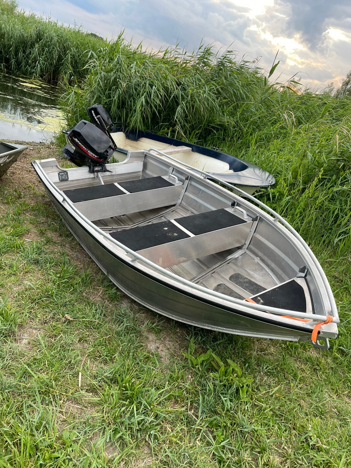 Qwest aluminium v bodem b301, Ophalen, Gebruikt, Overige typen, Motorboot