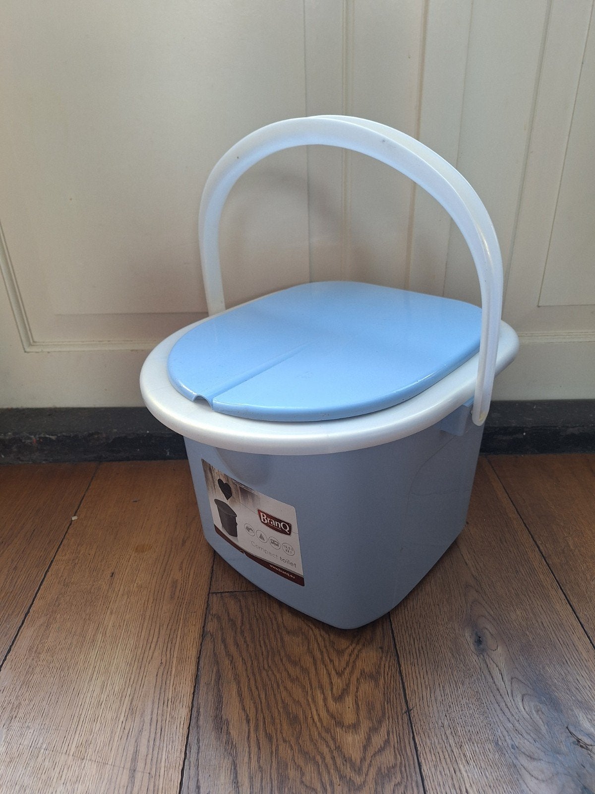 Campingtoilet 15L - Ideaal voor kinderen, Caravans en Kamperen, Ophalen, Gebruikt
