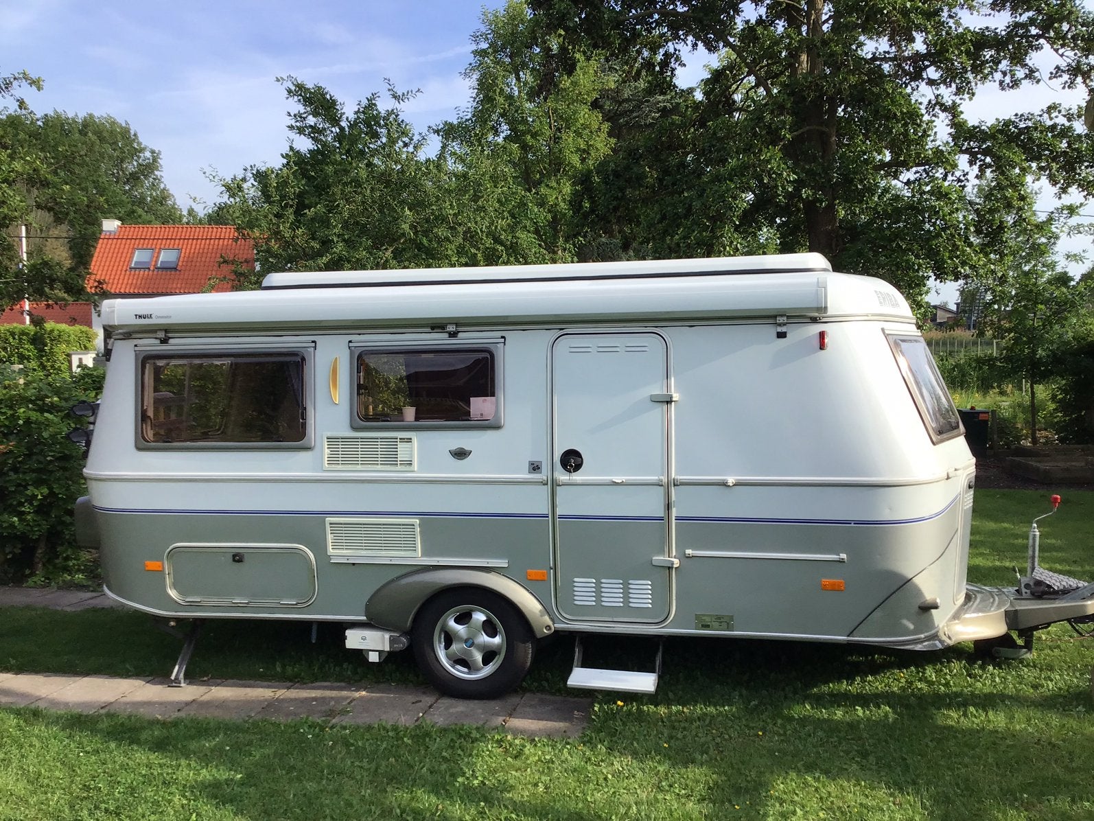 Eriba Touring GT 530 Troll (2002), Dwarsbed, Treinzit, Particulier, 4 tot 5 meter