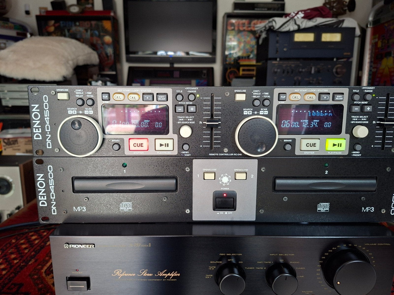 Denon DN-D4500 dubbele CD/MP3 speler, Ophalen of Verzenden, Overige merken