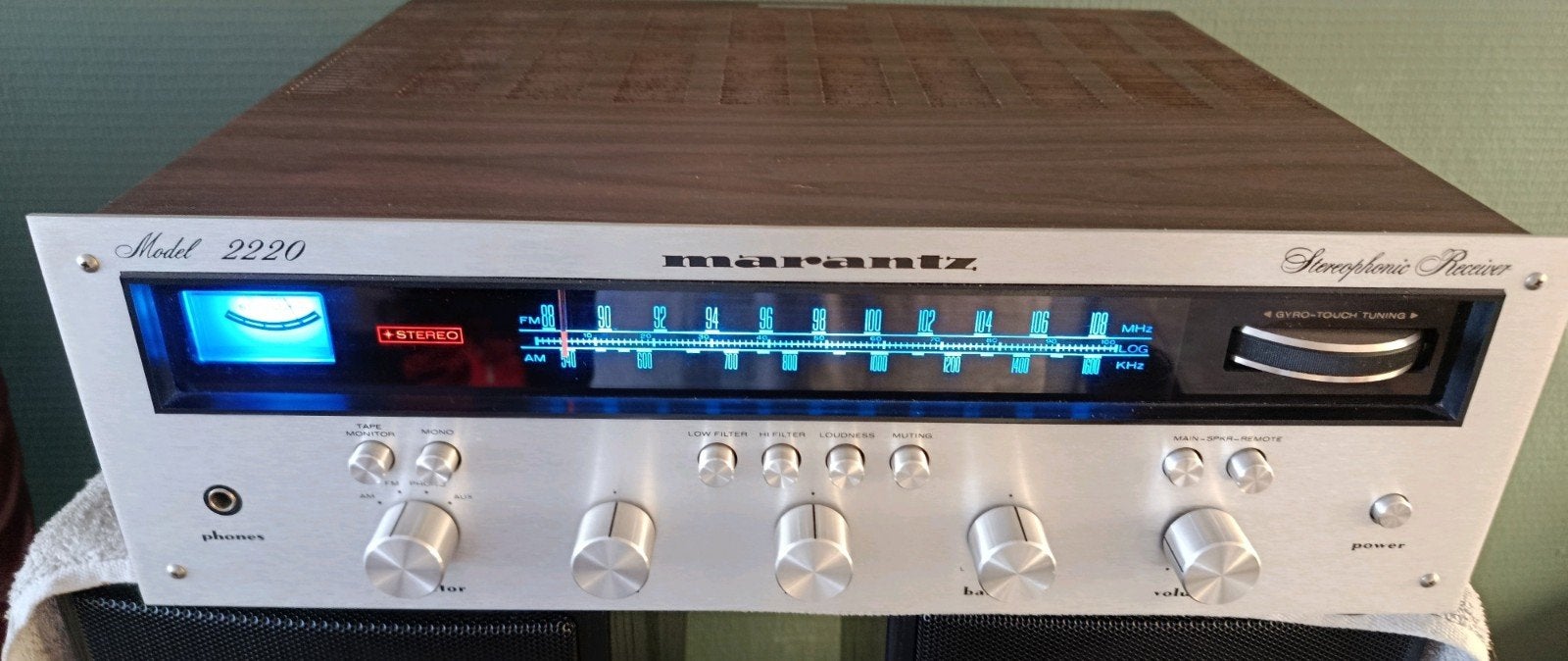 Marantz 2220 Stereofonische Receiver - Vintage Audio, Audio, Tv en Foto, Versterkers en Receivers, Marantz, Gebruikt, Ophalen of Verzenden