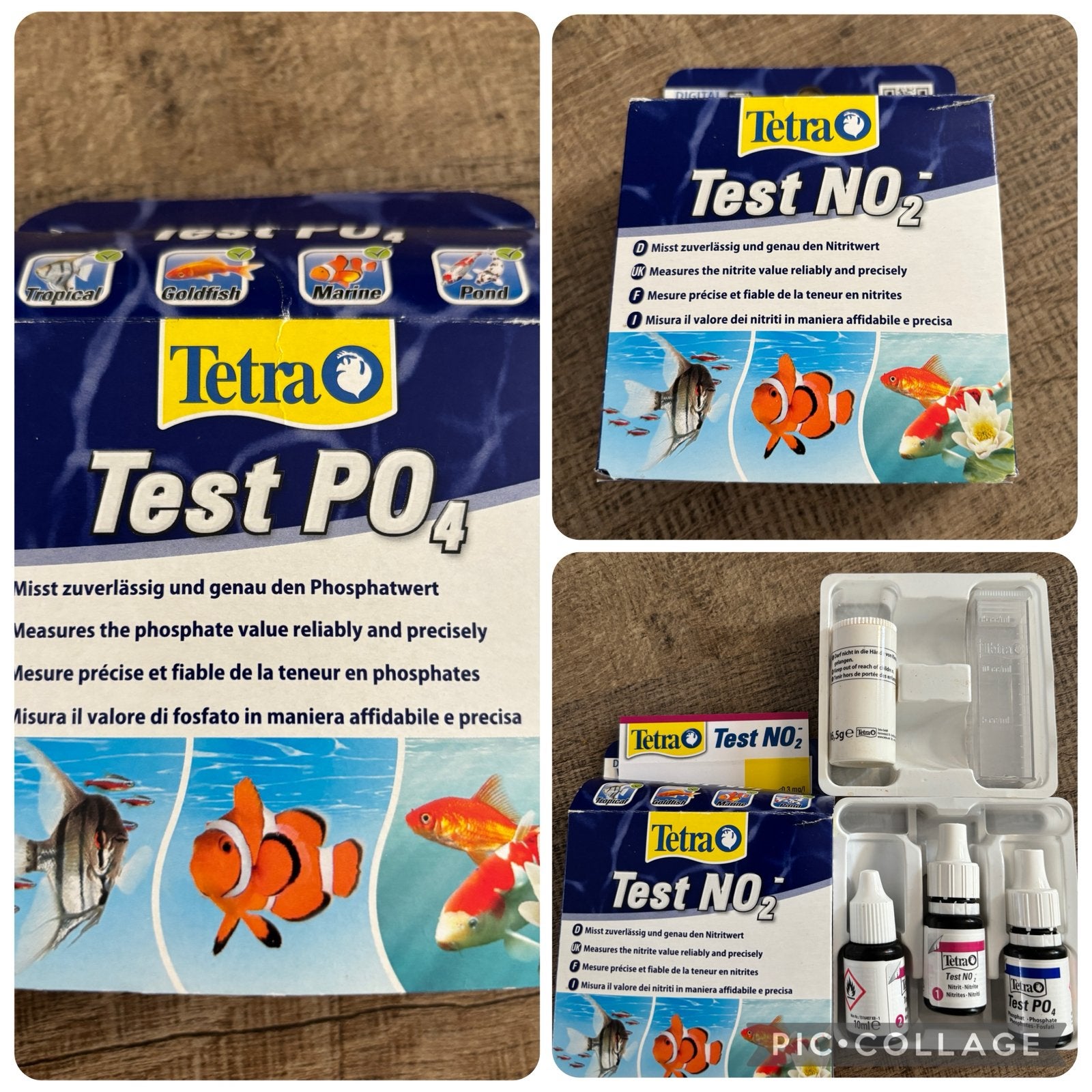 Aquarium water testen PO4 en NO2, Ophalen, Zo goed als nieuw