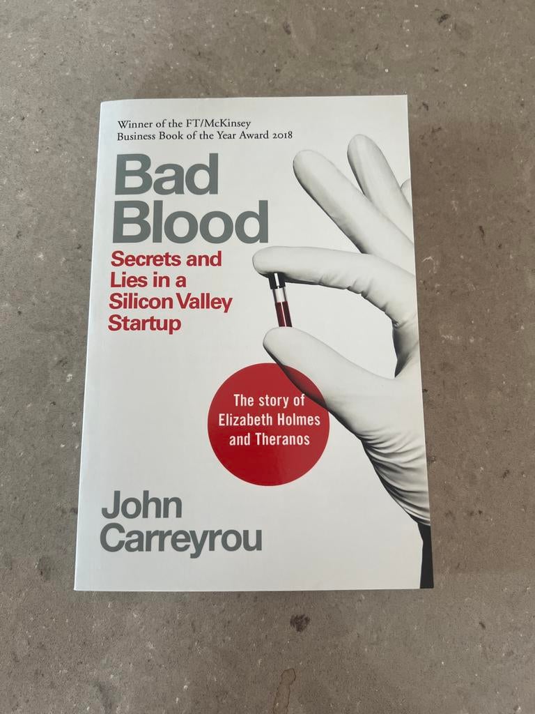 Bad Blood: Secrets and Lies in a Silicon Valley Startup, Ophalen, Zo goed als nieuw, Amerika