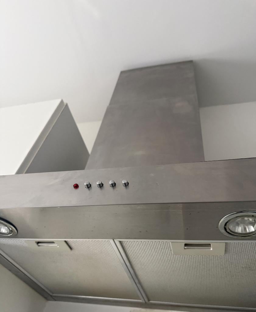Afzuigkap 60 cm, Ophalen, Gebruikt, Onderbouw afzuigkap, Motor