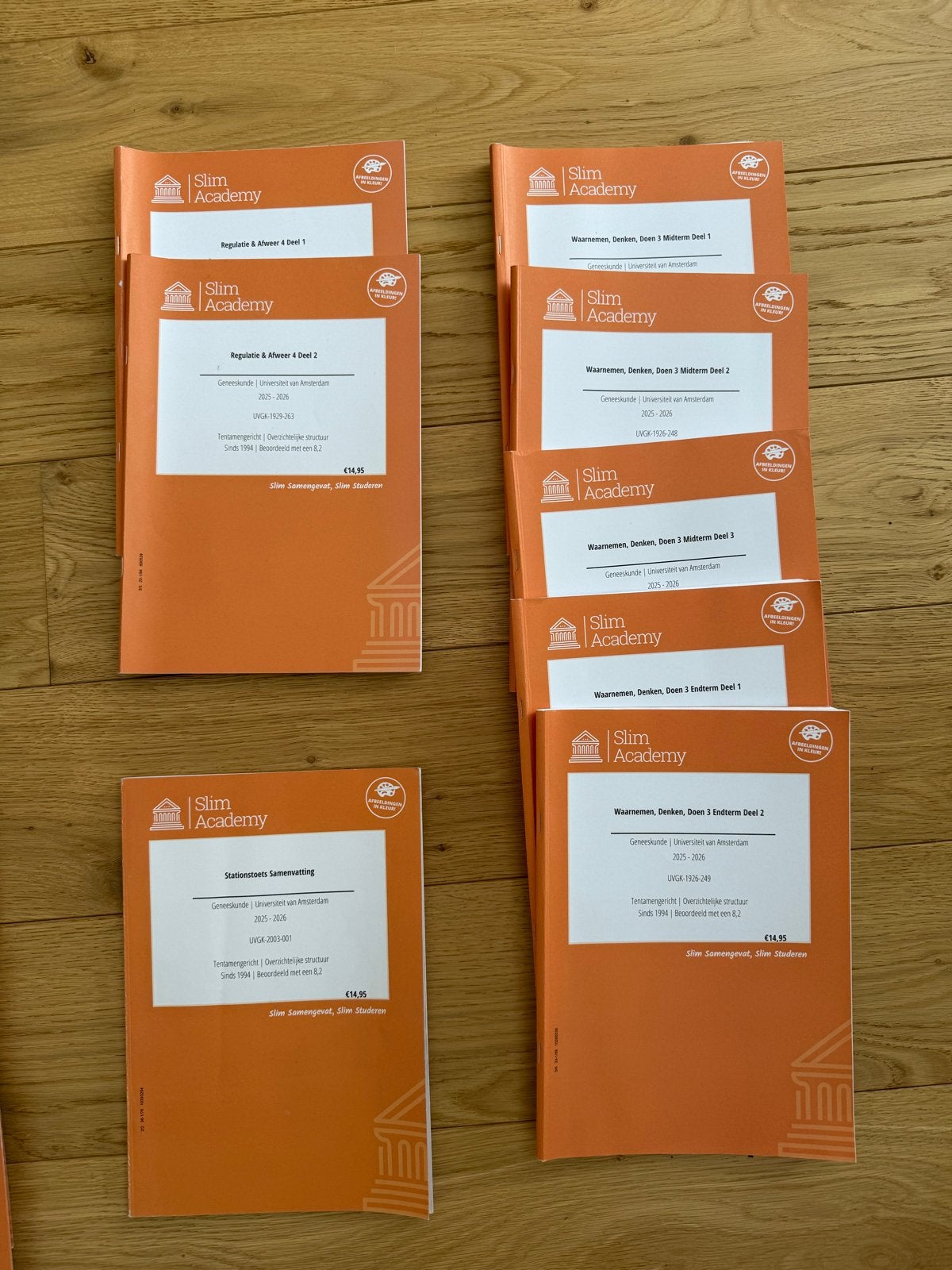 Slim Academy Geneeskunde Jaar 3 UvA Samenvattingen, Boeken, Ophalen of Verzenden, Beta, Zo goed als nieuw, WO