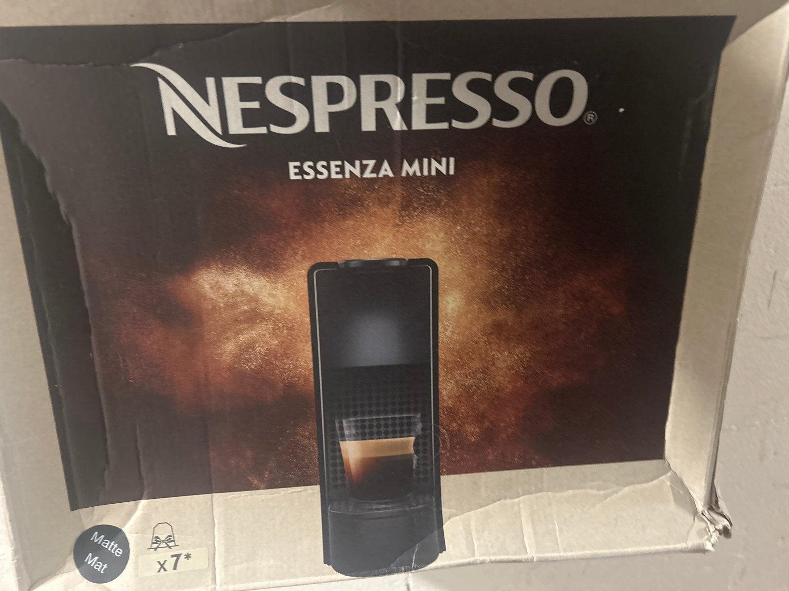 Nespresso Essenza Mini - Compacte Koffiemachine, Koffiepads en cups, Espresso apparaat, Nieuw, Ophalen of Verzenden