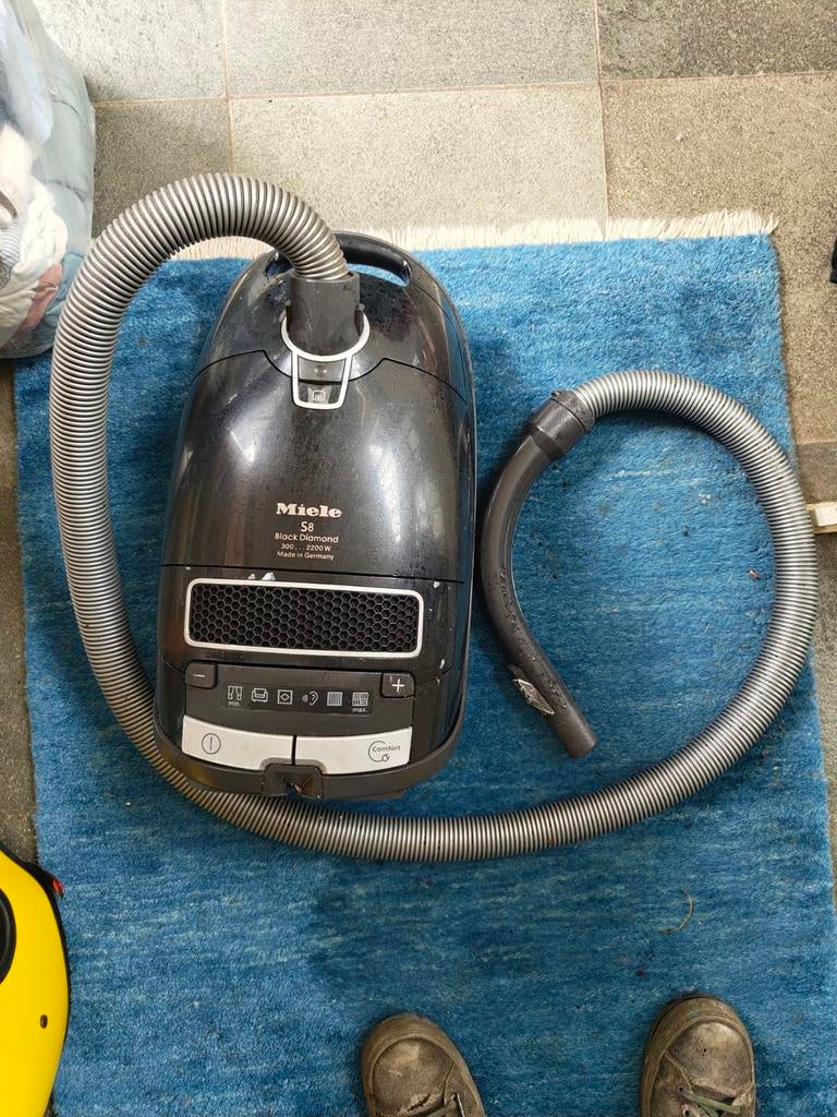 Miele Black Diamond S8 stofzuiger - voor onderdelen, Witgoed en Apparatuur, Stofzuigers, Stofzak, Stofzuiger, Ophalen of Verzenden