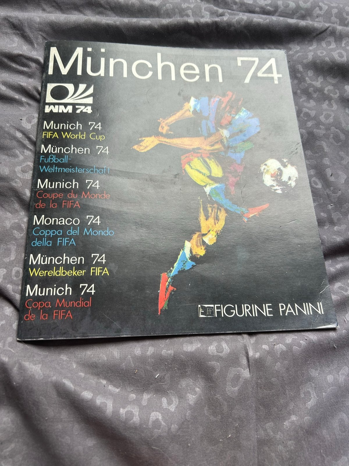 Leeg Panini WK 1974 voetbalplaatjes album, Ophalen of Verzenden, Zo goed als nieuw, Overige sporten, Boek of Tijdschrift