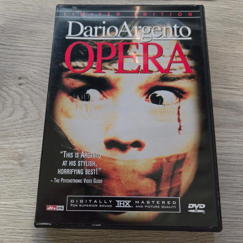 Opera (Anchor Bay) Limited Edition 4 HALEN = 3 BETALEN, Alle leeftijden, Ophalen of Verzenden, Zo goed als nieuw, Slasher