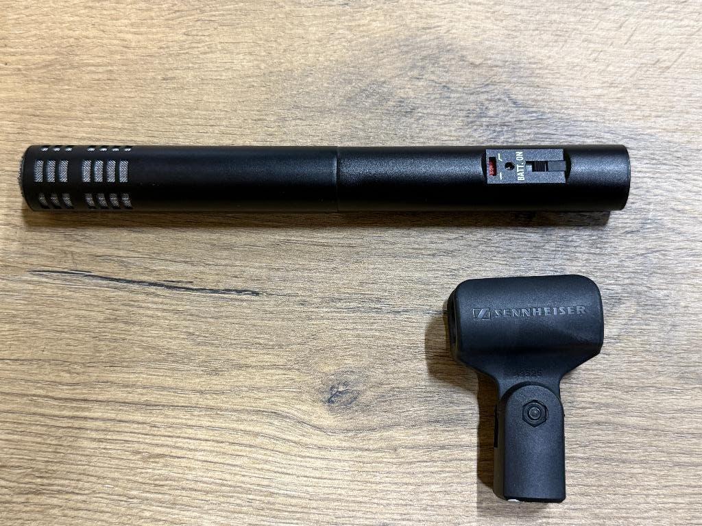 Sennheiser ME64/K6 condensatormicrofoon met batterij functie, Ophalen of Verzenden, Zo goed als nieuw, Instrumentmicrofoon