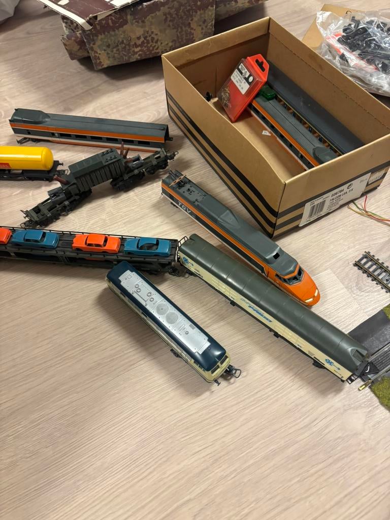 Electrische treinen set, Ophalen, Zo goed als nieuw, Gelijkstroom, Overige merken