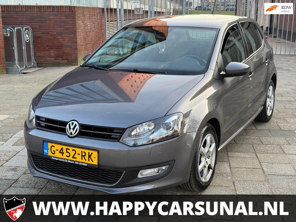 Volkswagen Polo 1.2 TSI High EditionAUTOMAAT NIEUWE APK, Voorwielaandrijving, Euro 5, Stof, Zwart