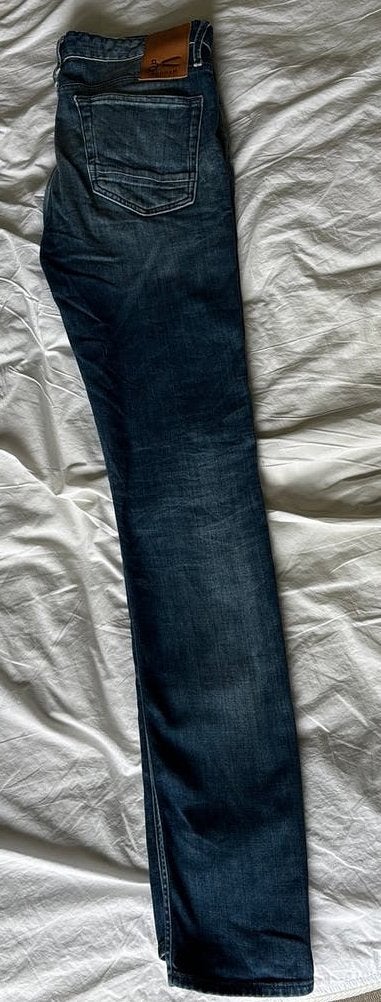 Denham Candiani Spijkerbroek Bolt Skinny Fit Size W32 L34, Ophalen of Verzenden, Gedragen, Blauw, W32 (confectie 46) of kleiner