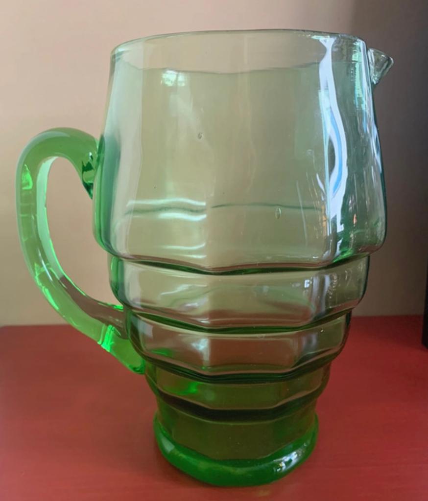 Vintage Kan, Antiek en Kunst, Antiek | Glas en Kristal, Ophalen of Verzenden