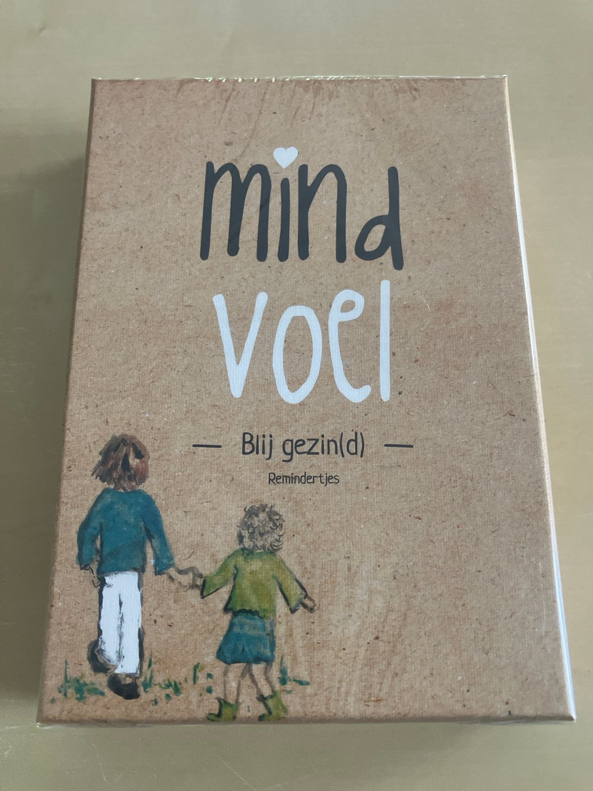 Mindvoel Remindertjes Blij Gezin(d) - Mindfulness kaarten, Ophalen of Verzenden, Nieuw, Opvoeding tot 6 jaar