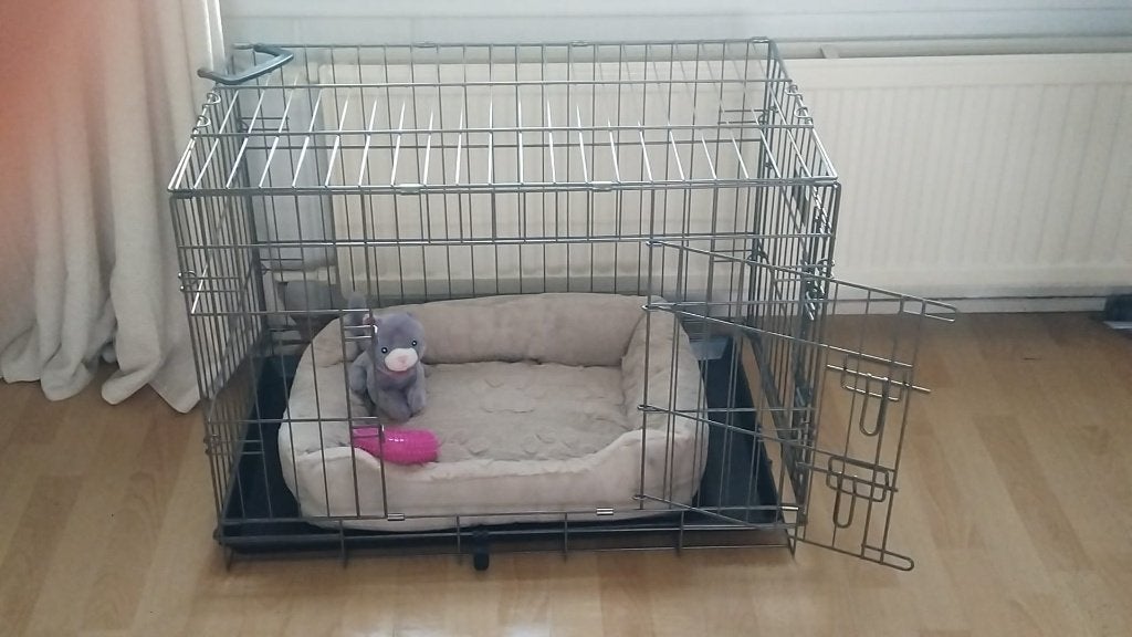 Taupe kleur bench, Ophalen, Nieuw