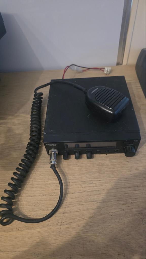 Premier Major CB Radio met Microfoon, Telecommunicatie, Ophalen of Verzenden, Gebruikt, Zender en Ontvanger