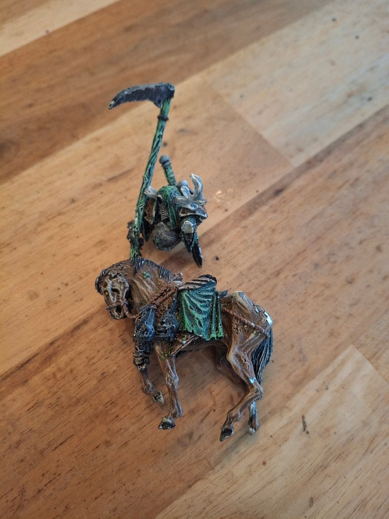 Warhammer fantasy nurgle sorcerer, Ophalen of Verzenden, Zo goed als nieuw, Warhammer