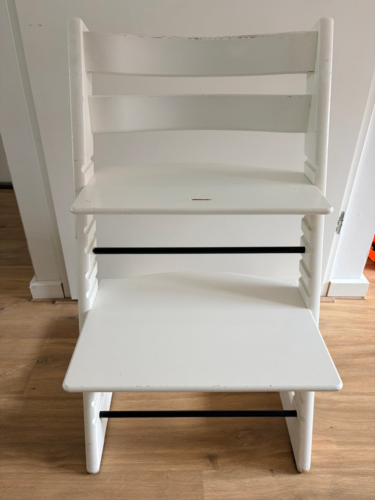 Stokke Tripp Trapp wit, Ophalen, Gebruikt, Meegroeistoel