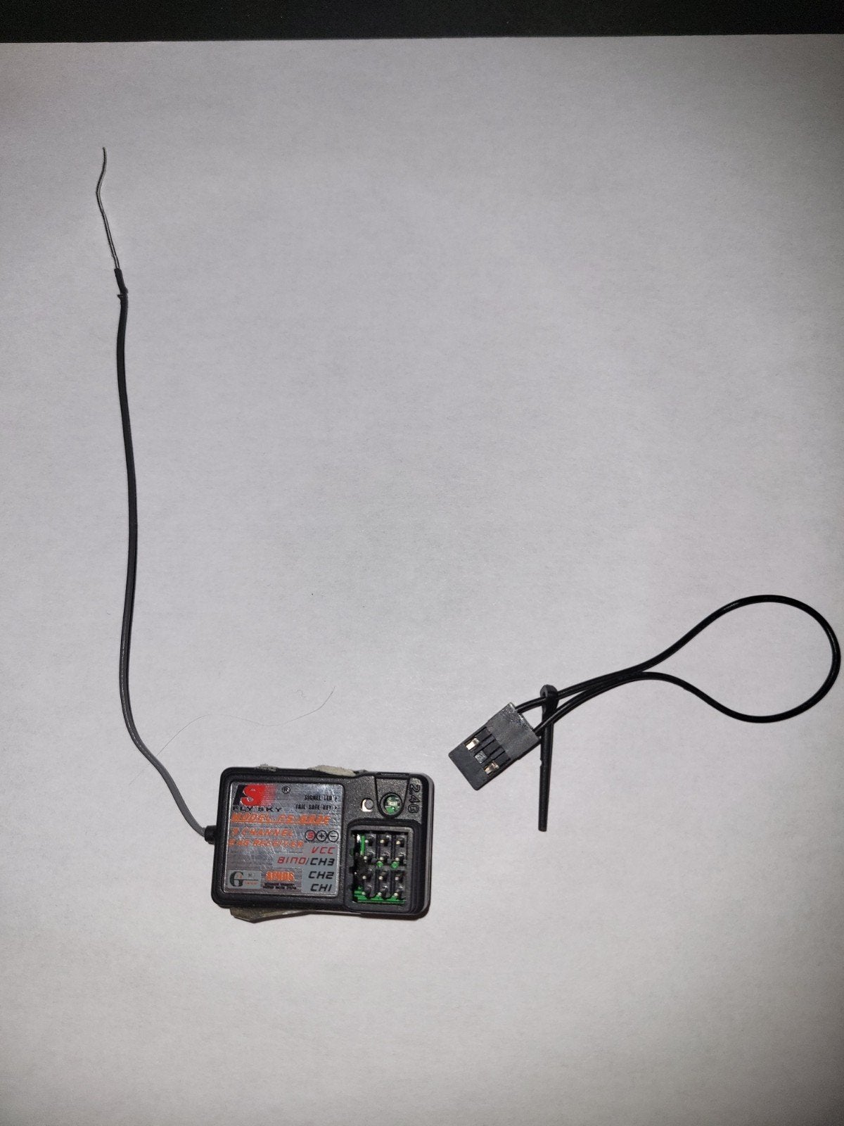 FrSky D4R-II 4ch 2.4Ghz ACCST ontvanger, Ophalen of Verzenden, Gebruikt