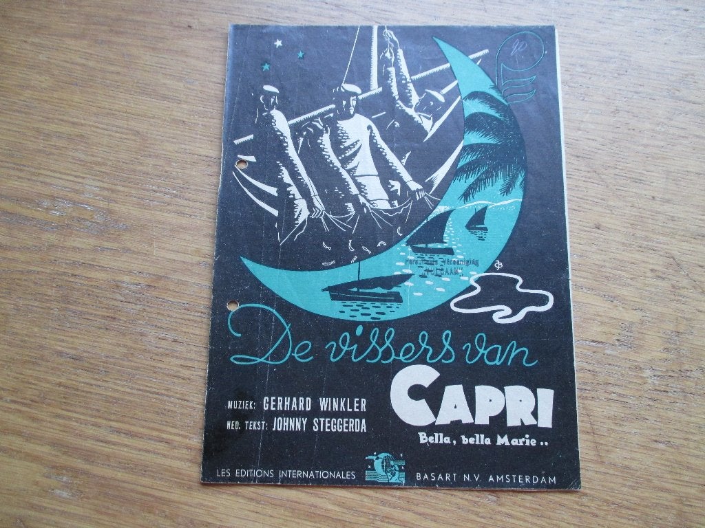 DE VISSERS VAN CAPRI, Zang, Gebruikt, Ophalen of Verzenden, Artiest of Componist
