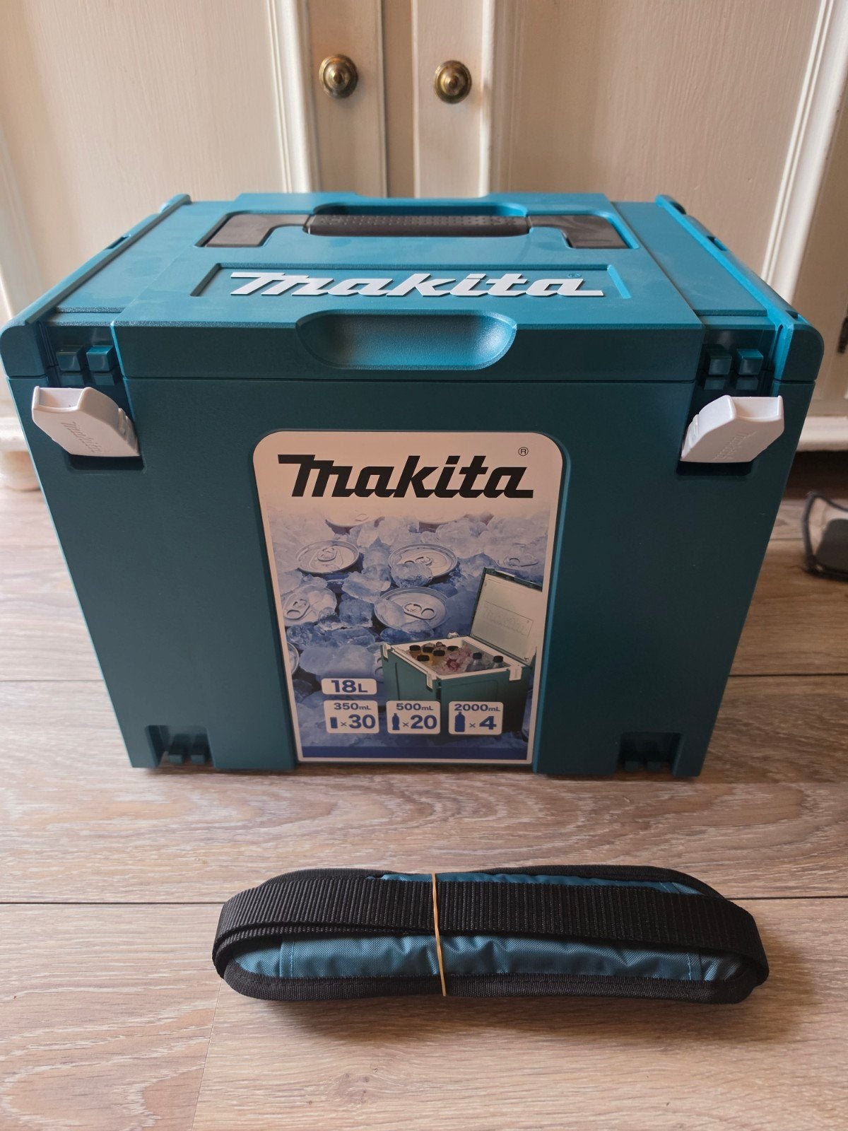 Makita Koelbox 18L - Ideaal voor werk en vrije tijd, Caravans en Kamperen, Ophalen of Verzenden, Nieuw, Koelbox, Koelelement