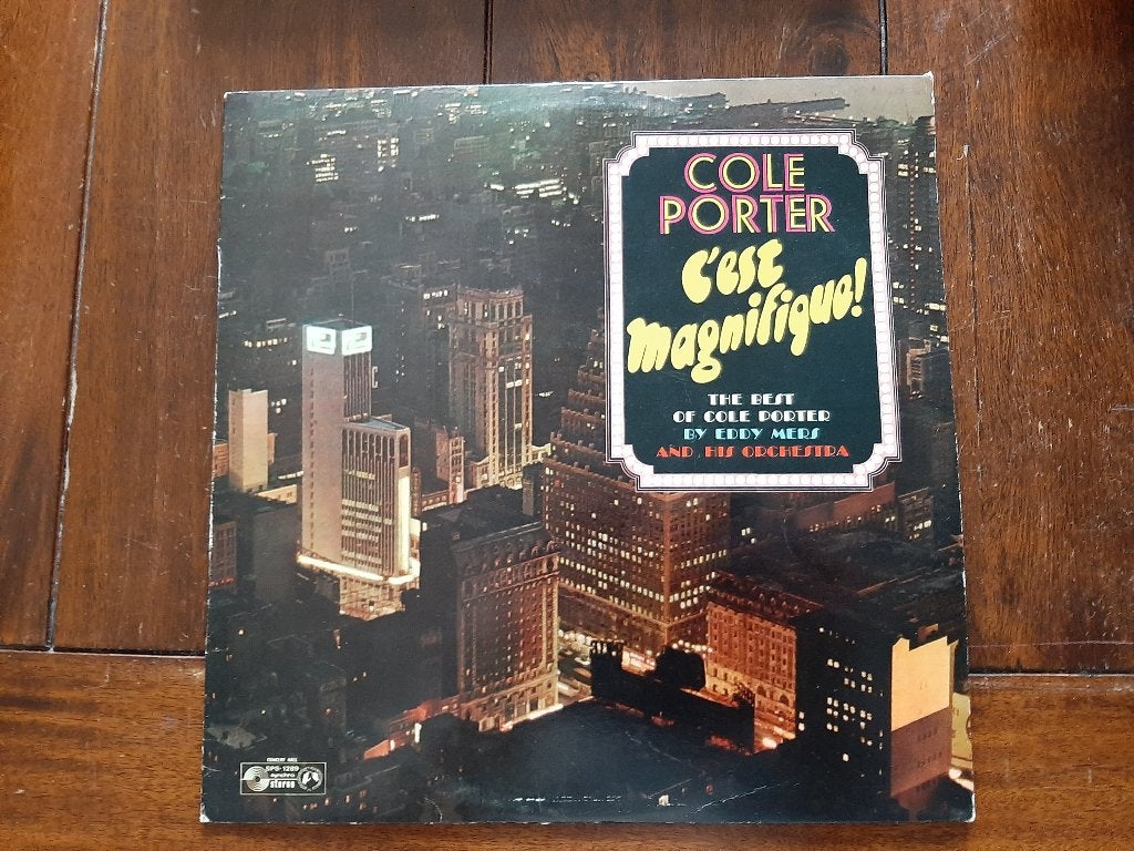 LP Eddy Mers / Cole Porter C'est magnifique, Gebruikt, Ophalen of Verzenden, 1970 - 1979, 12 inch