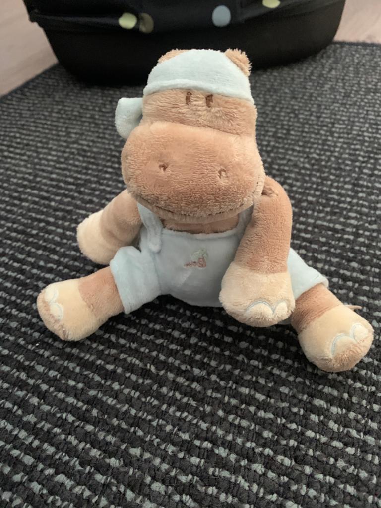 knuffel noukie's nijlpaard, Ophalen of Verzenden