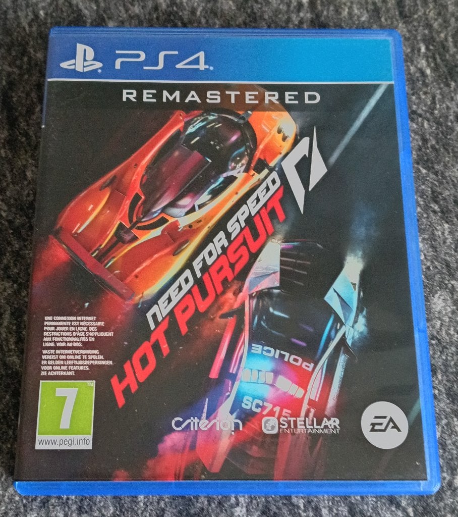 need for speed hot pursuit remastered  ps4, Ophalen, 1 speler, Racen en Vliegen, Zo goed als nieuw