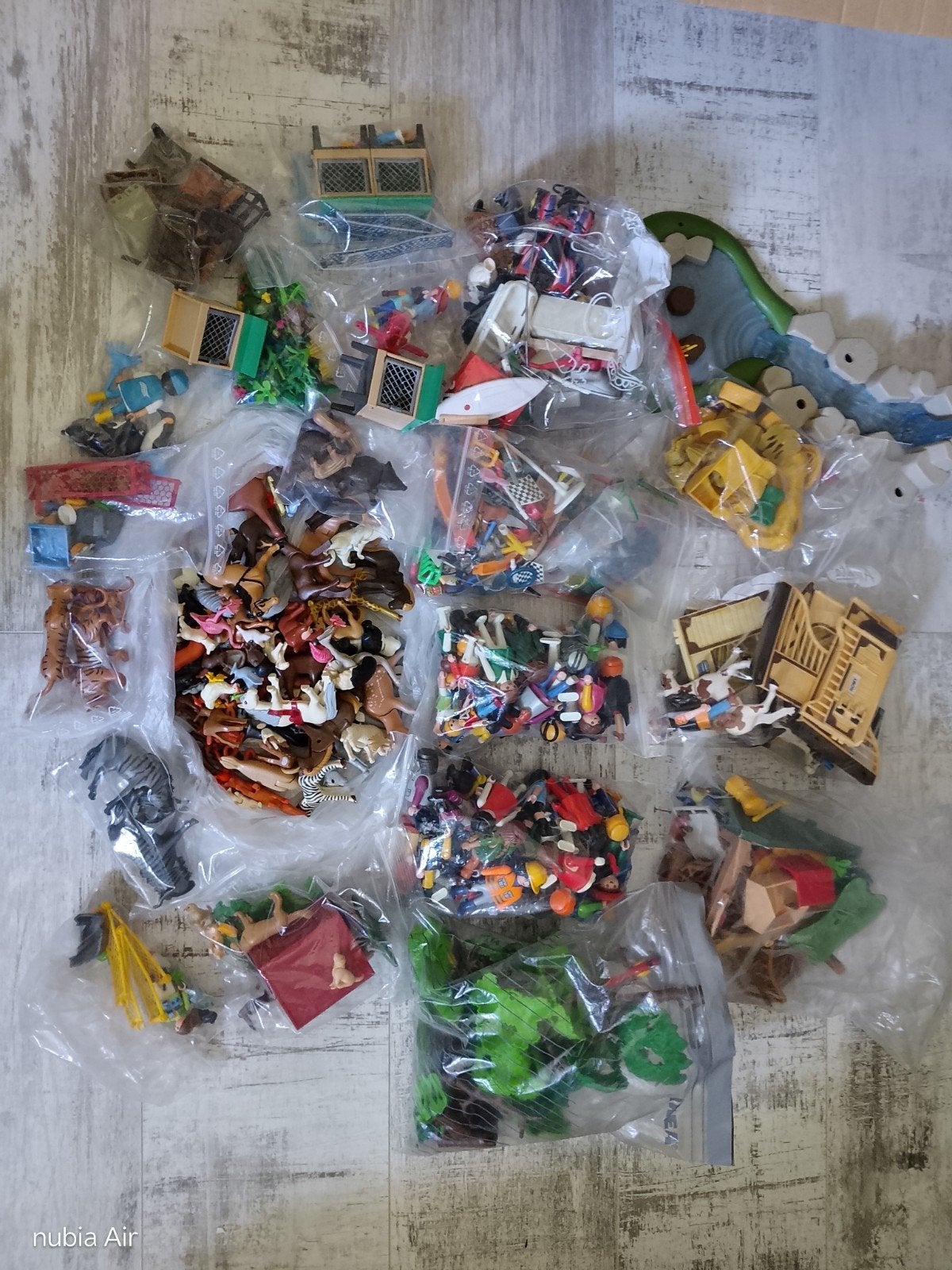 partij Playmobil., Ophalen