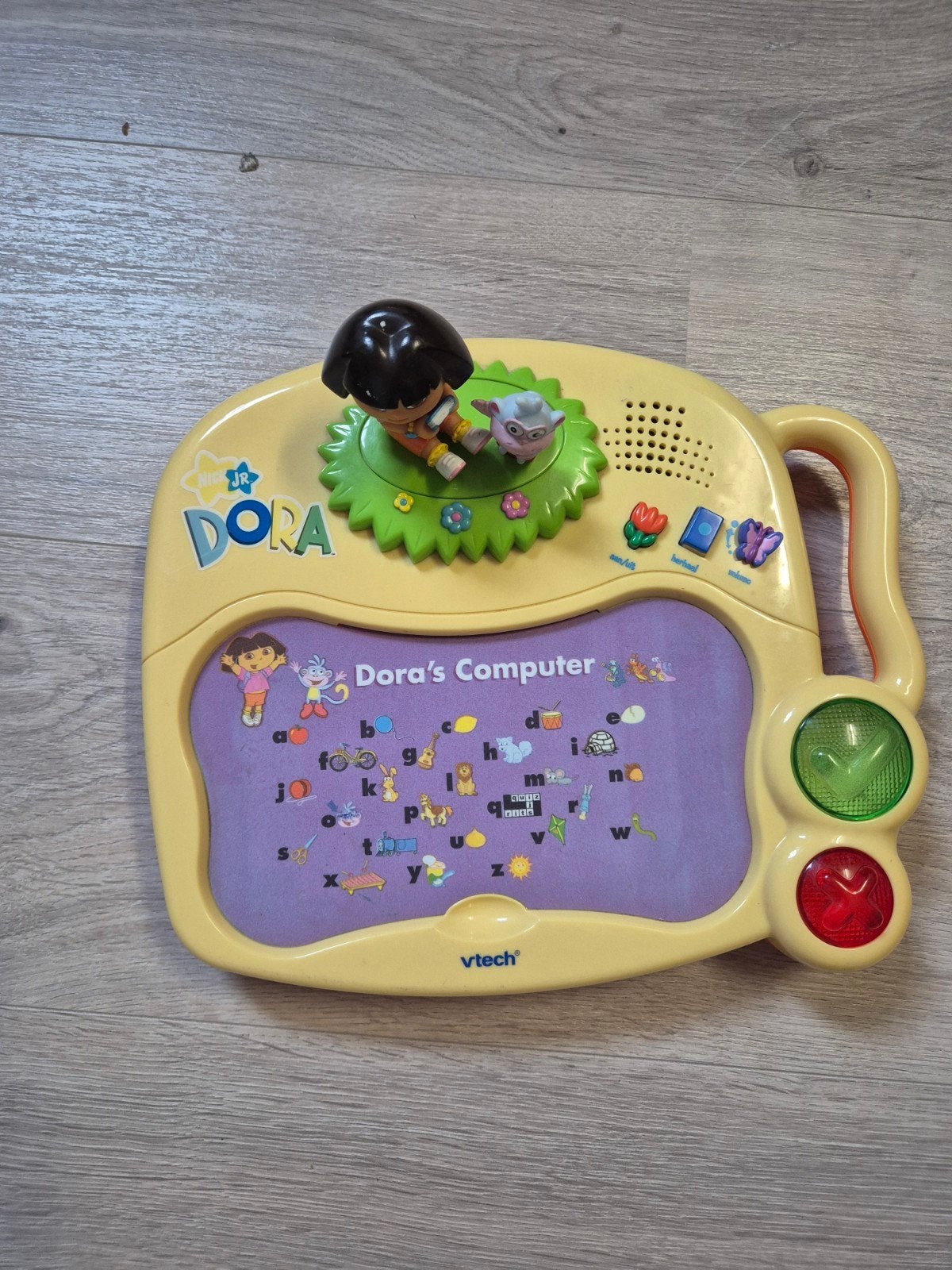 VTech Dora's Computer - Educatief Speelgoed, Ophalen of Verzenden, Gebruikt, Taal en Lezen, Met geluid