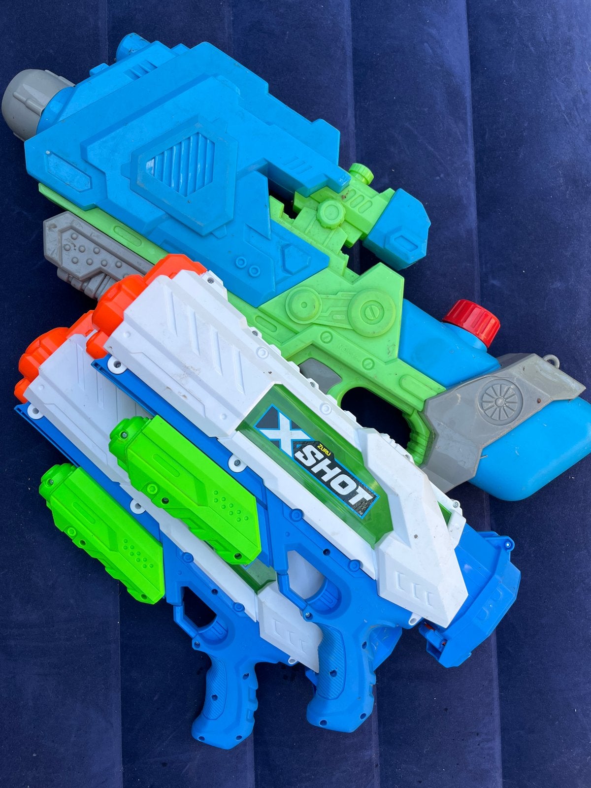 Waterpistolen set: 2x Xshot (40cm) en 1x onbekend (58cm), Kinderen en Baby's, Ophalen of Verzenden, Gebruikt