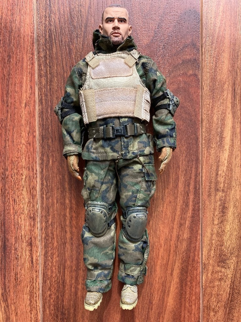 Hot Toys Military USMC Sniper 23rd Marine Regiment 30 cm, Ophalen of Verzenden, Zo goed als nieuw