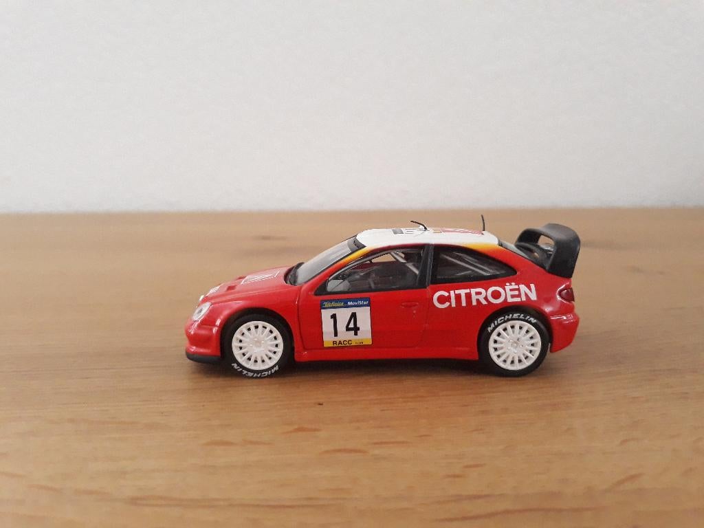 Solido auto Citroen XSARA WRC Rally met doos, Verzenden, Nieuw, Auto, Solido