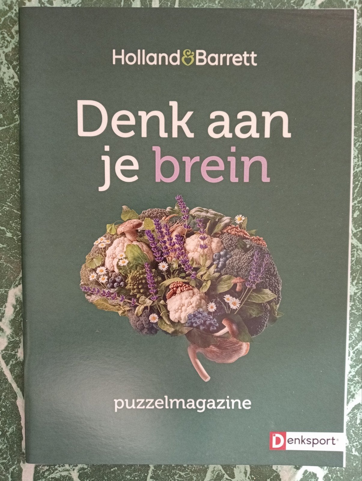 Holland & Barrett Puzzelmagazine - Denk aan je brein, Ophalen of Verzenden, Gebruikt, Puzzelboek
