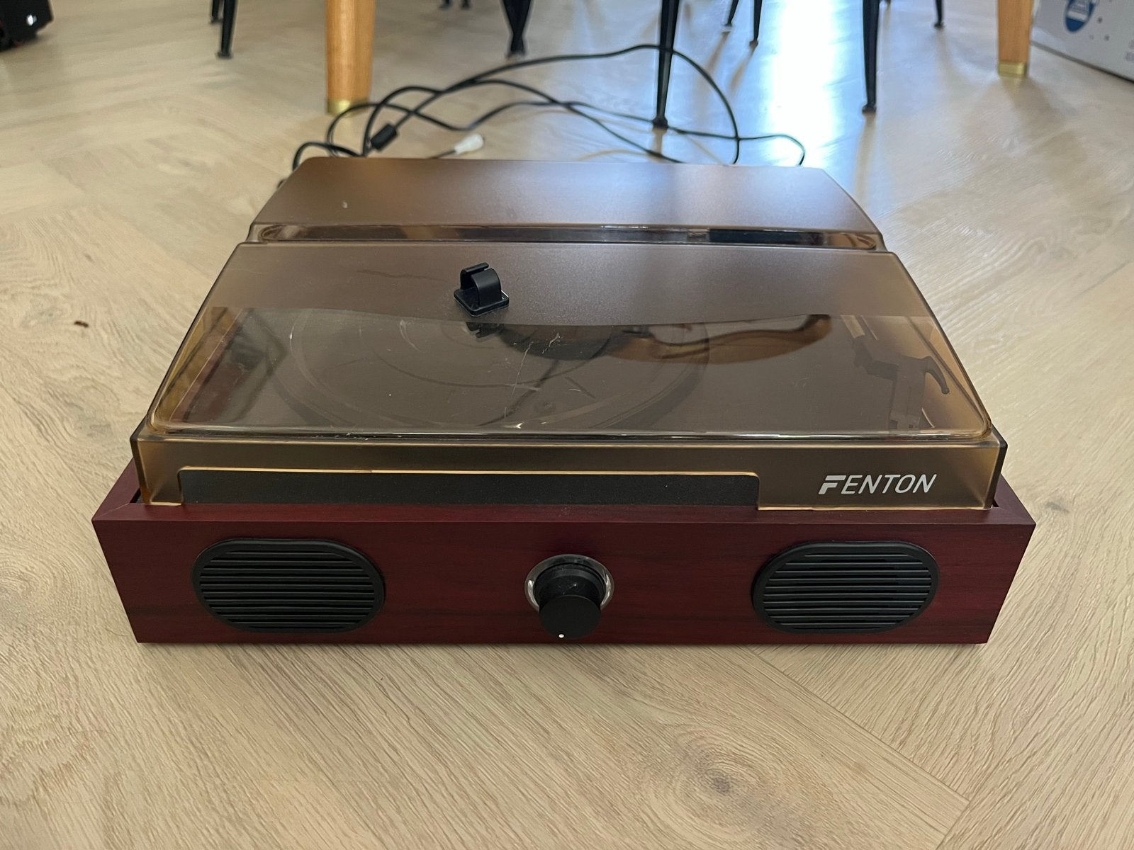 Fenton RP105 Platenspeler met USB en ingebouwde speakers, Zo goed als nieuw, USB-aansluiting, Platenspeler, Ophalen