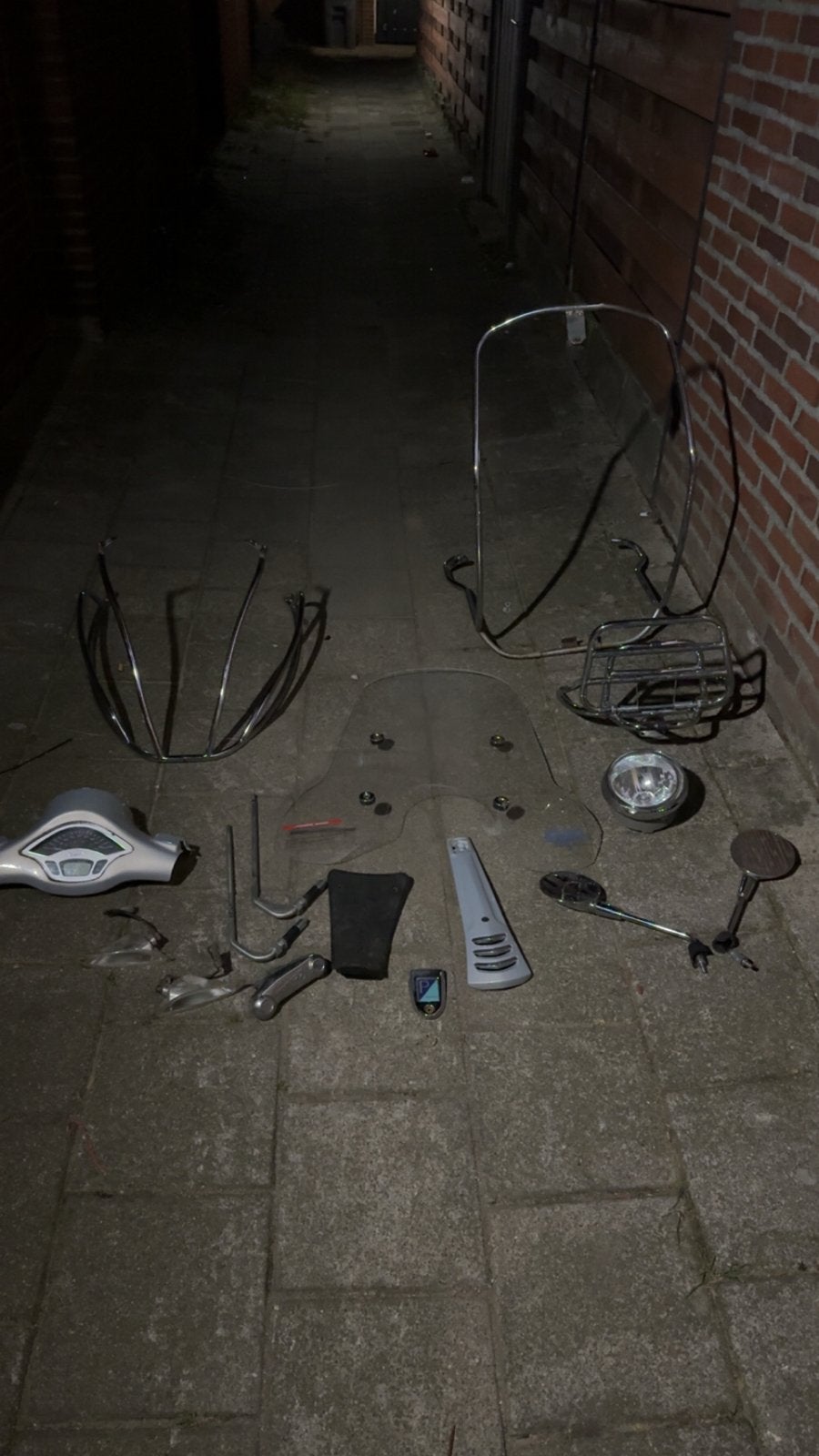 Vespa Sprint onderdelen: voorvork, velgen, etc., Ophalen, Gebruikt, Overige typen, Vespa