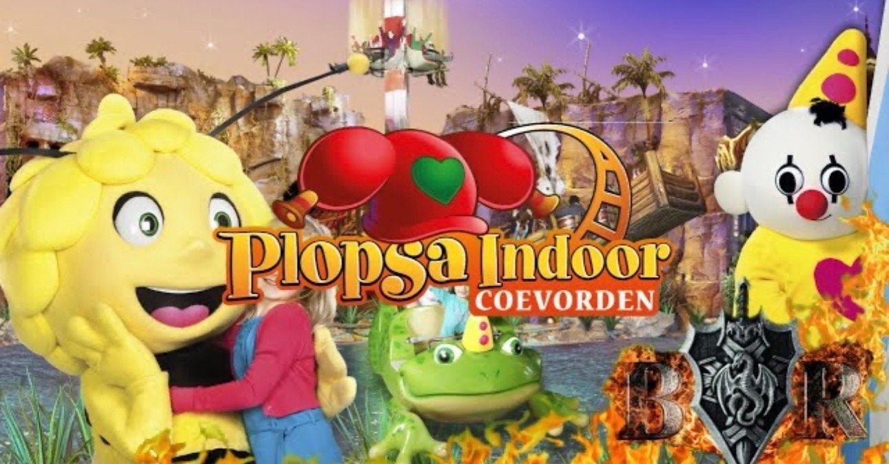 Plopsa Indoor Coevorden&Hasselt – €16 per stuk, Eén persoon, Ticket of Toegangskaart