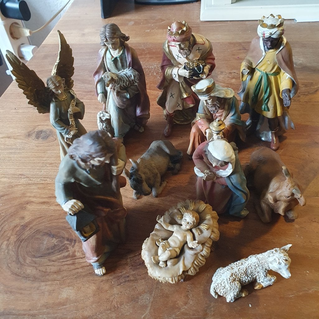 Kerststalletje, Ophalen, Gebruikt