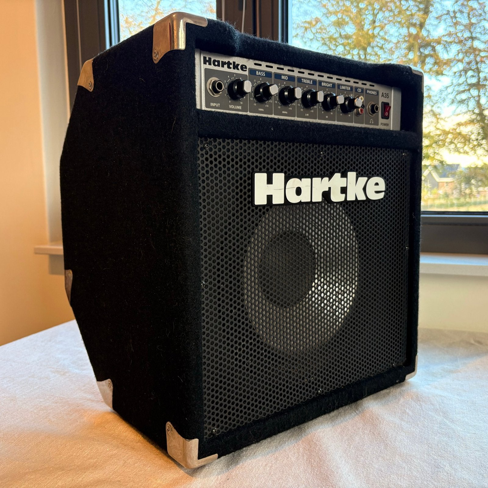 Hartke A35 Basgitaarversterker - 35 Watt Combo, Ophalen, Gebruikt, Basgitaar, Minder dan 50 watt