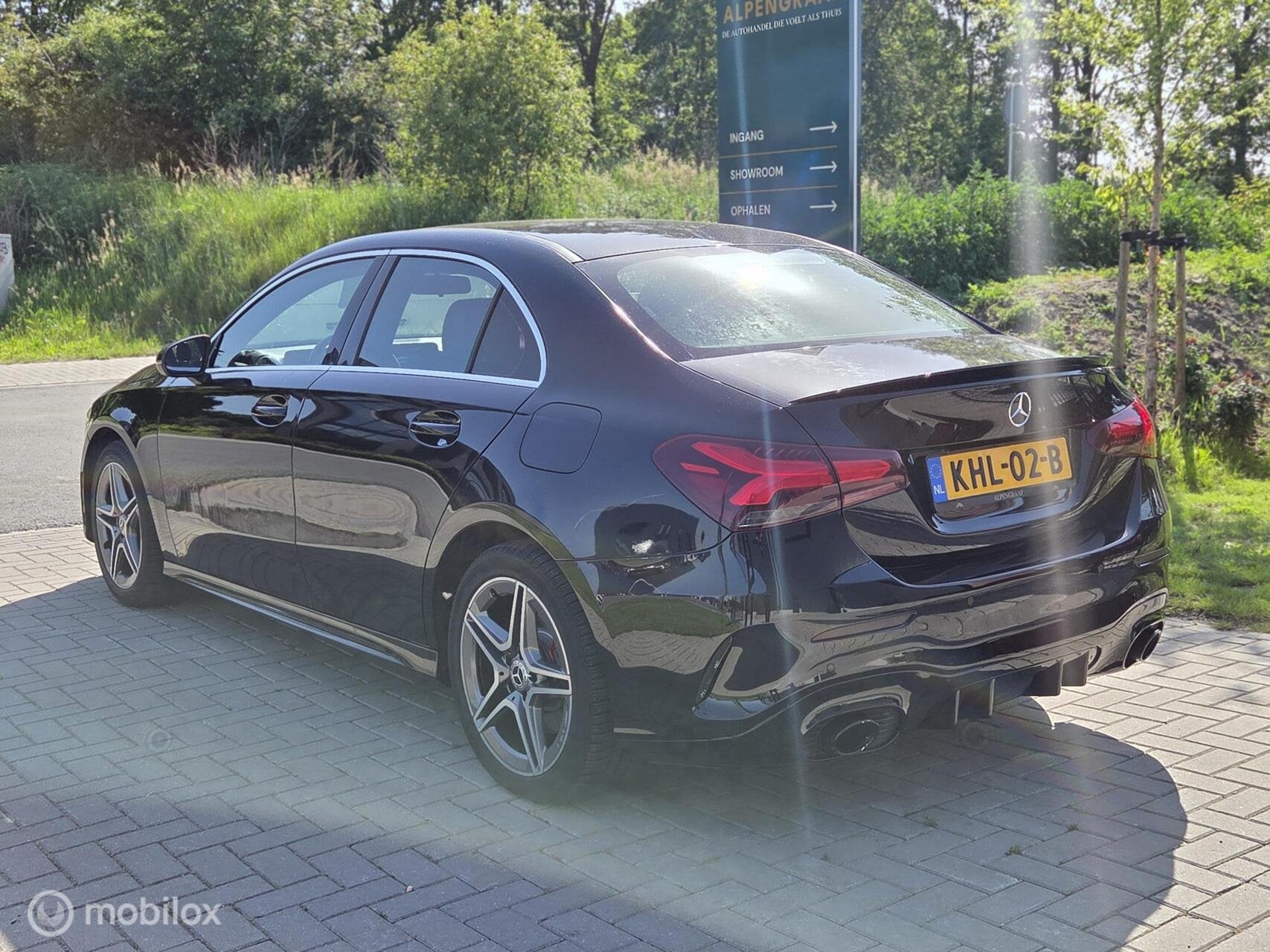Mercedes A-klasse 250 e Advantage Amg, Auto's, Automatische klimaatregeling, Gebruikt, Zwart, 218 pk
