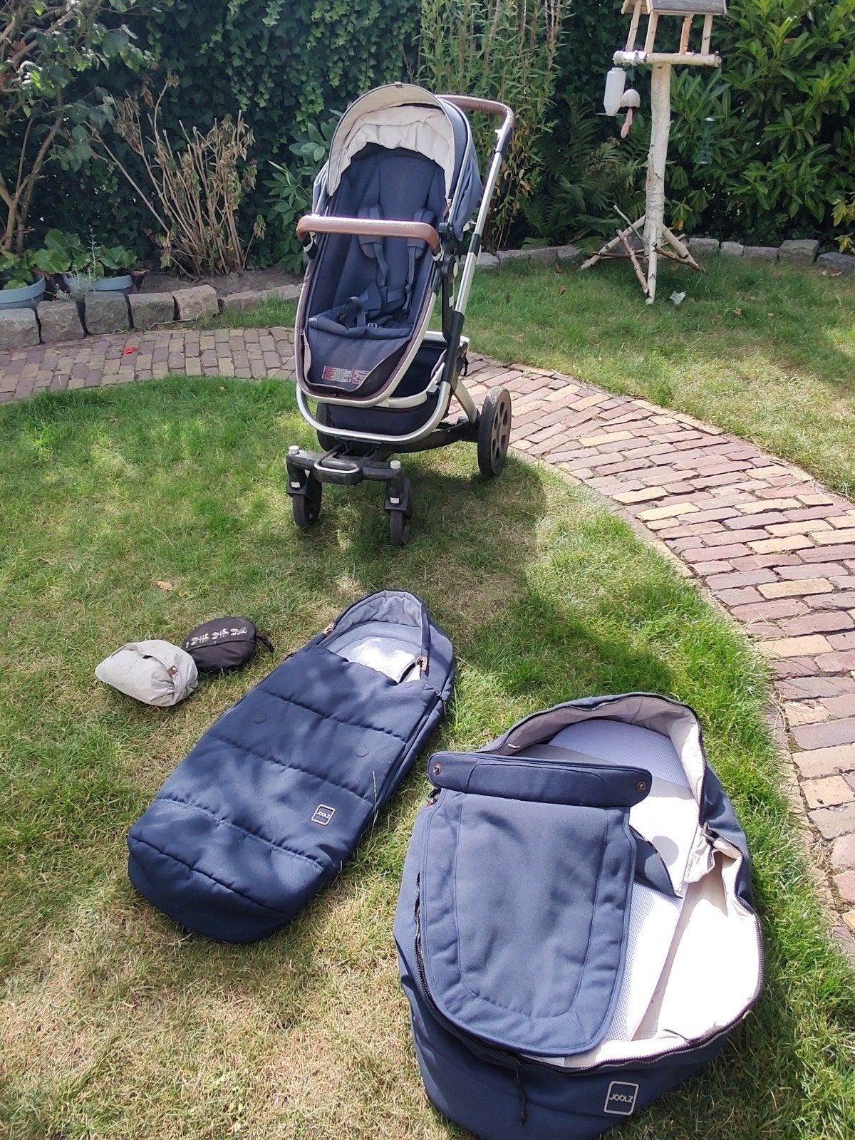 Joolz Geo Buggy Parrot Blue met accessoires, Ophalen, Gebruikt, Combiwagen, Overige merken