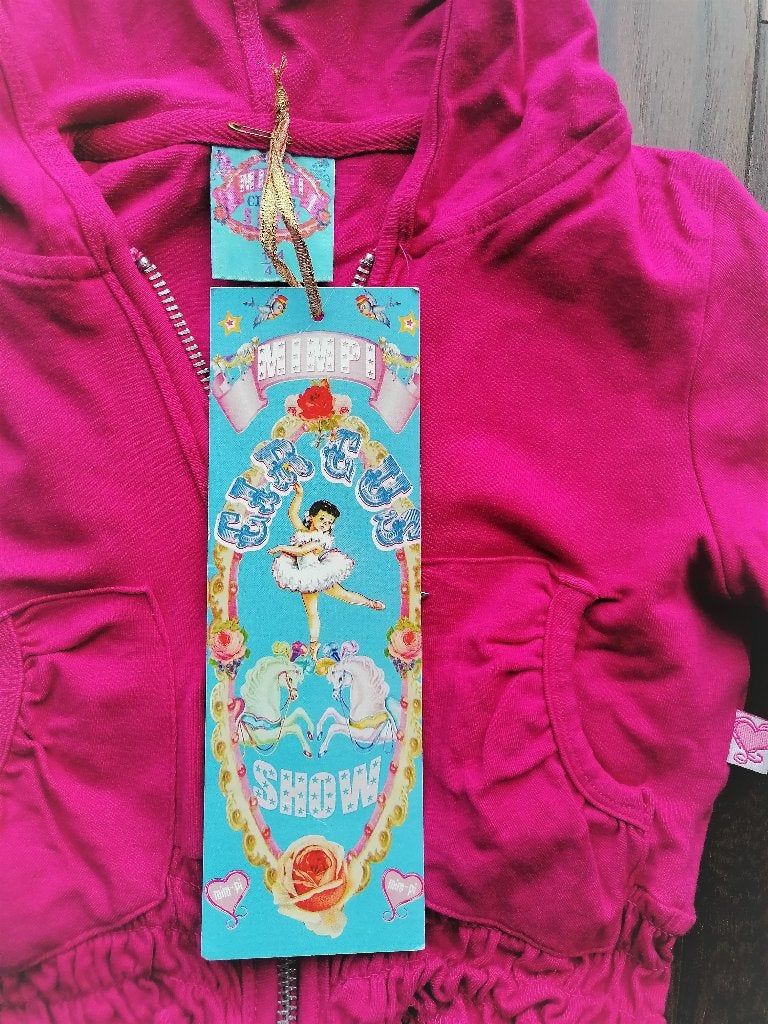 NIEUW Mim-Pi kort roze vest maat 104, Meisje, Trui of Vest, Nieuw, Ophalen of Verzenden
