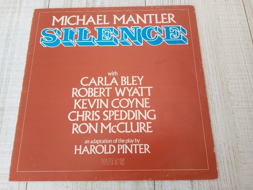 original lp- michael mantler-silence *1977*, LP, Overige genres, Inclusief binnenhoes, Ophalen of Verzenden
