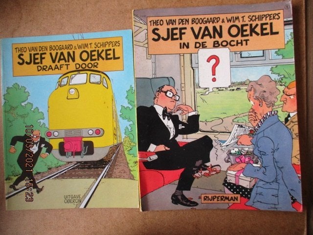 adv0397 sjef van oekel, Eén stripboek, Ophalen, Gelezen