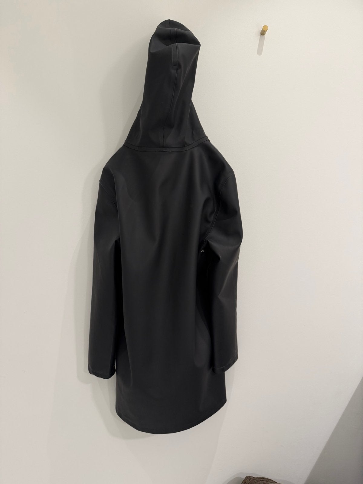 Stutterheim regenjas zwart maat xxs, Ophalen of Verzenden, Gedragen, Maat 34 (XS) of kleiner, Zwart