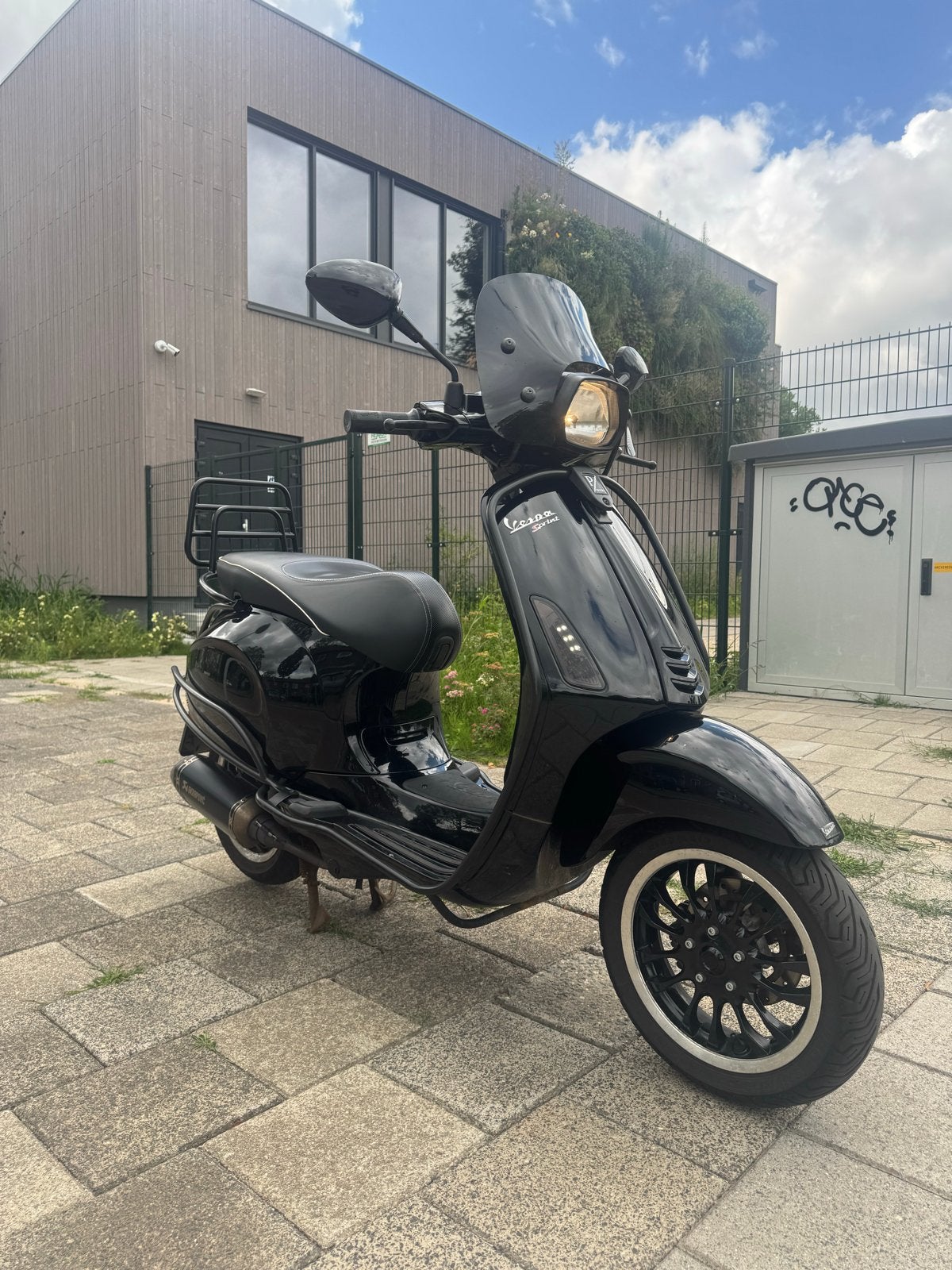 Vespa Sprint Full Option 2017 - Dealer Onderhouden, Overige modellen, Maximaal 45 km/u, Ophalen of Verzenden, Zo goed als nieuw