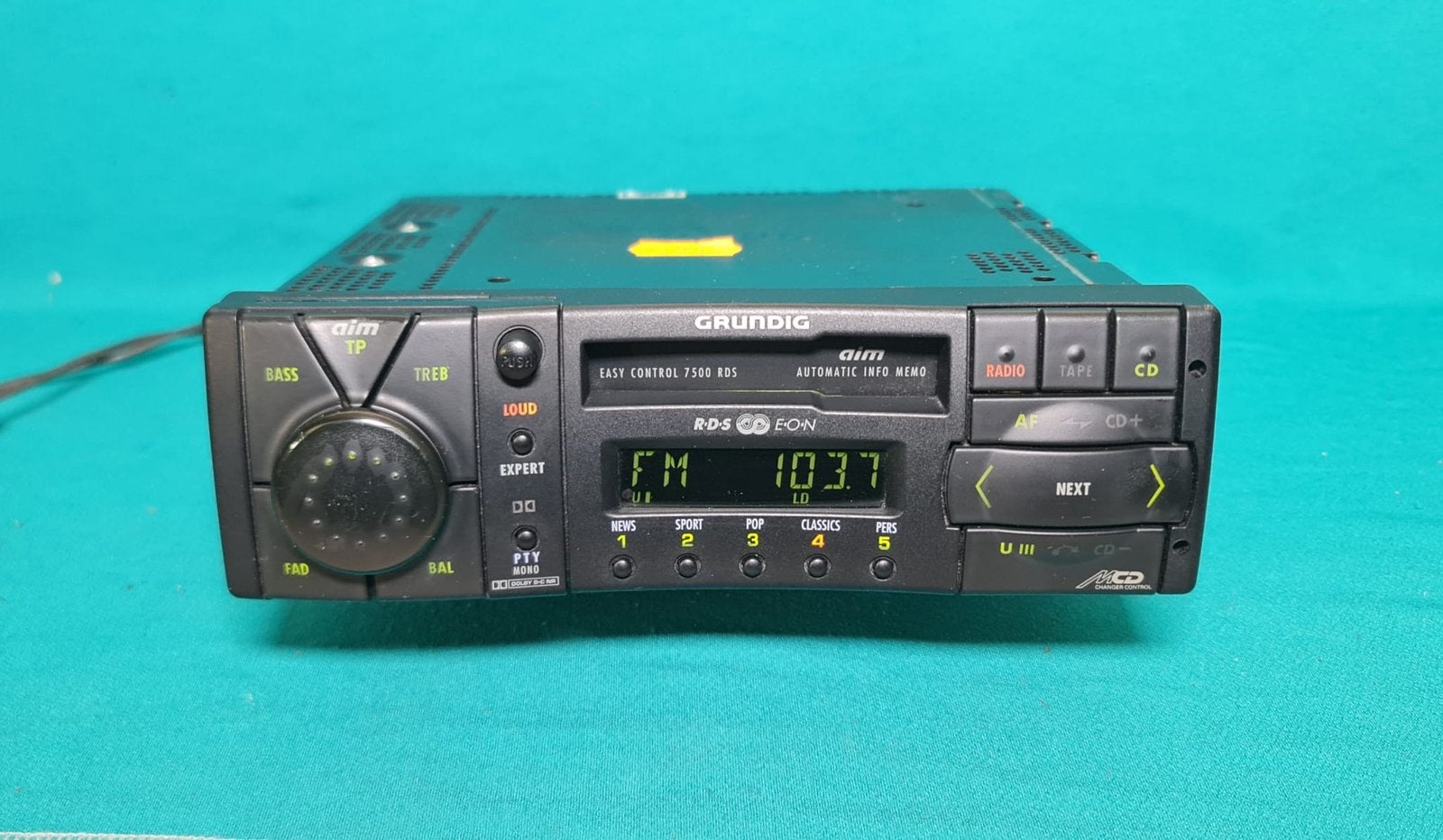 Grundig ec 7500rds casssette receiver, Ophalen of Verzenden, Zo goed als nieuw