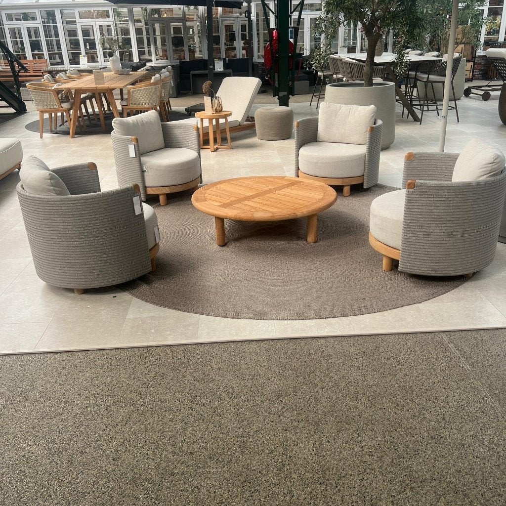 Havana Loungeset | Showroommodel, Ophalen, 4 zitplaatsen, Gebruikt, Bijzettafel