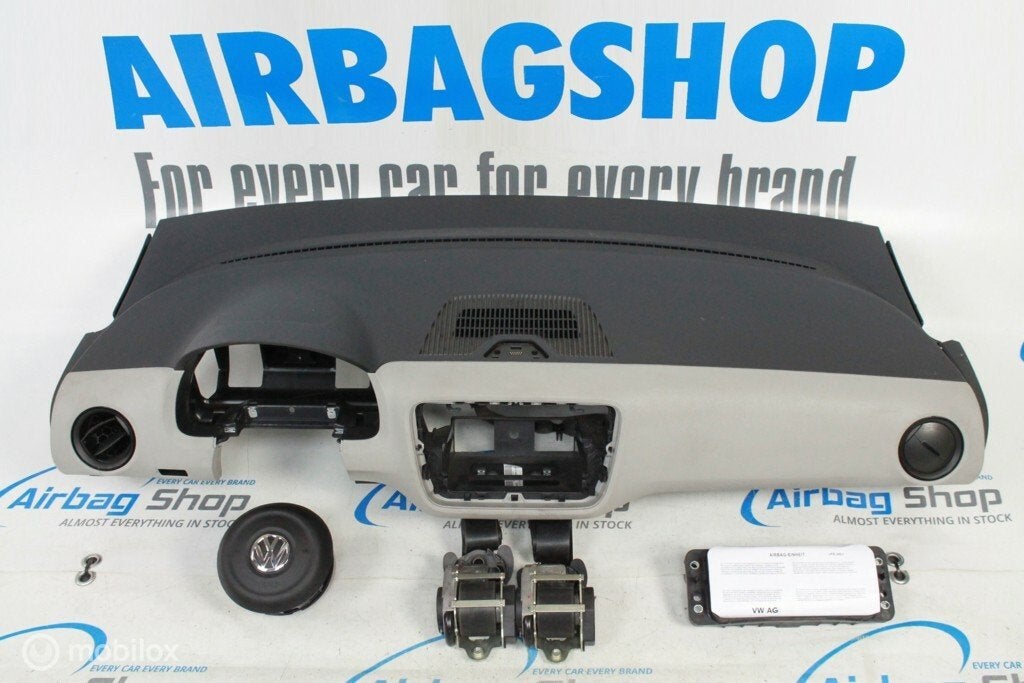 Airbag set - Dashboard zwart grijs Volkswagen Up (2012-2016)